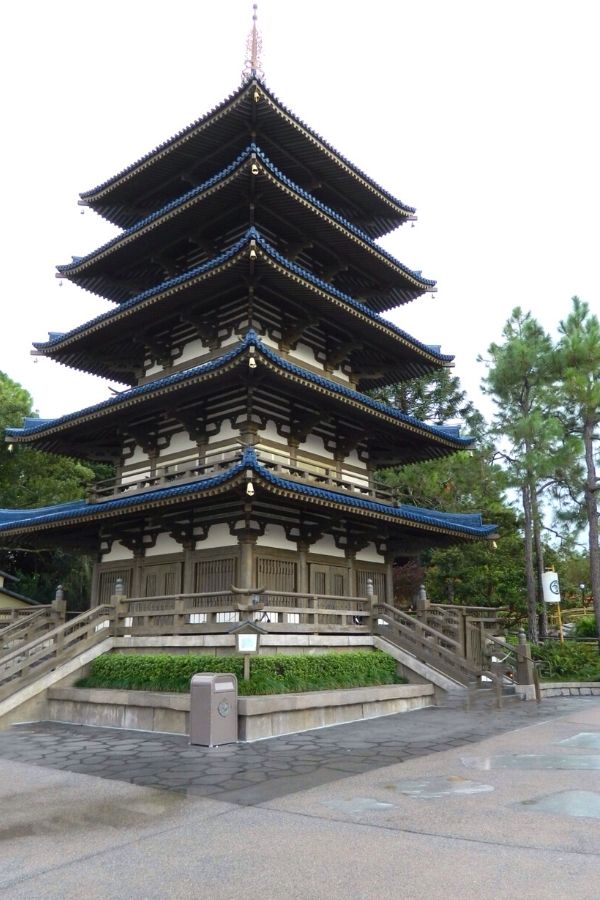 Japan pavilion at Epcot, where Katsura restaurant is located