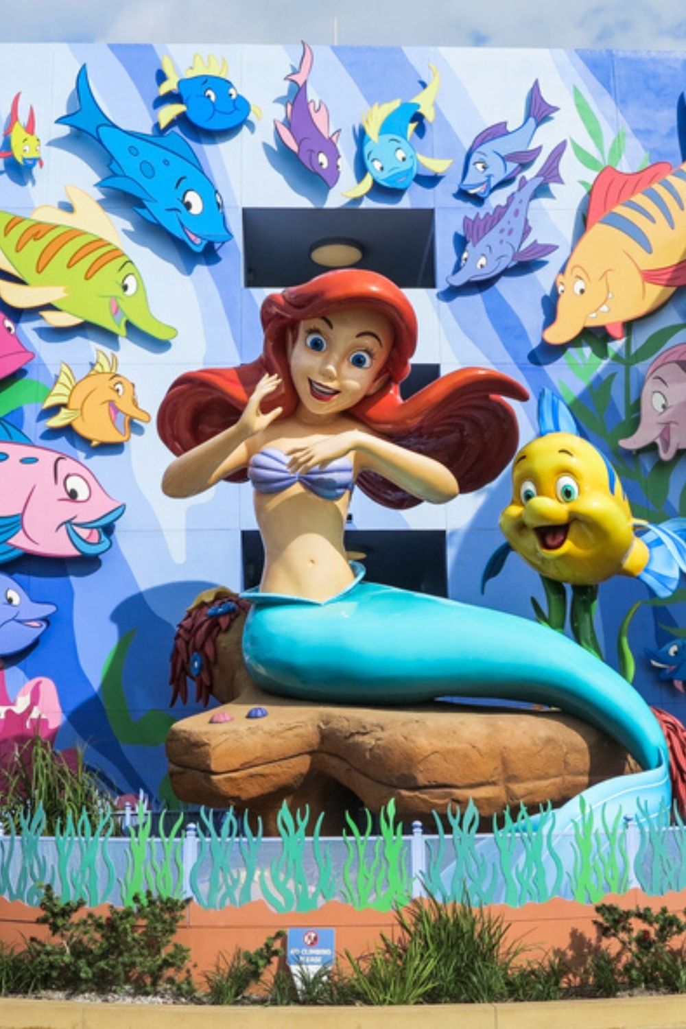 Ariel at the Art of Animation hotel at Disney World