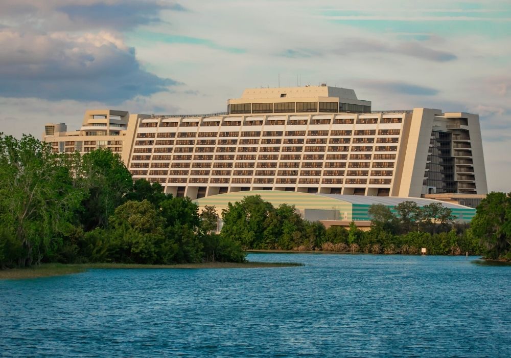 one of Disney World's resorts, the Contemporary Resort