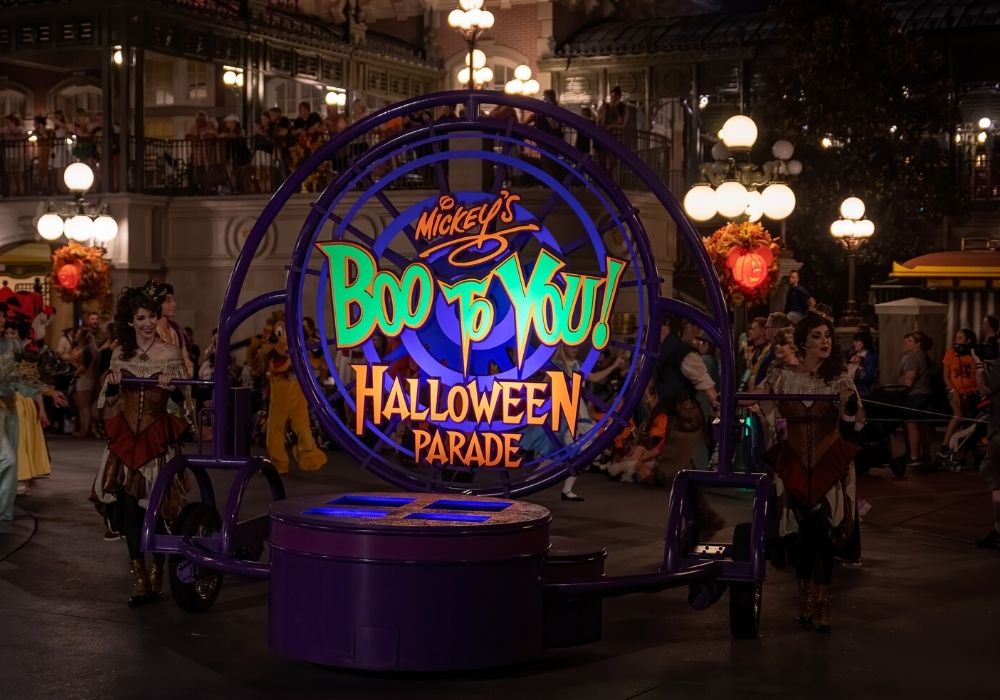 boo to you halloween parade at magic kingdom