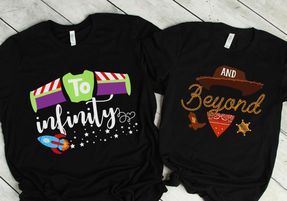 Toy Story couples shirts