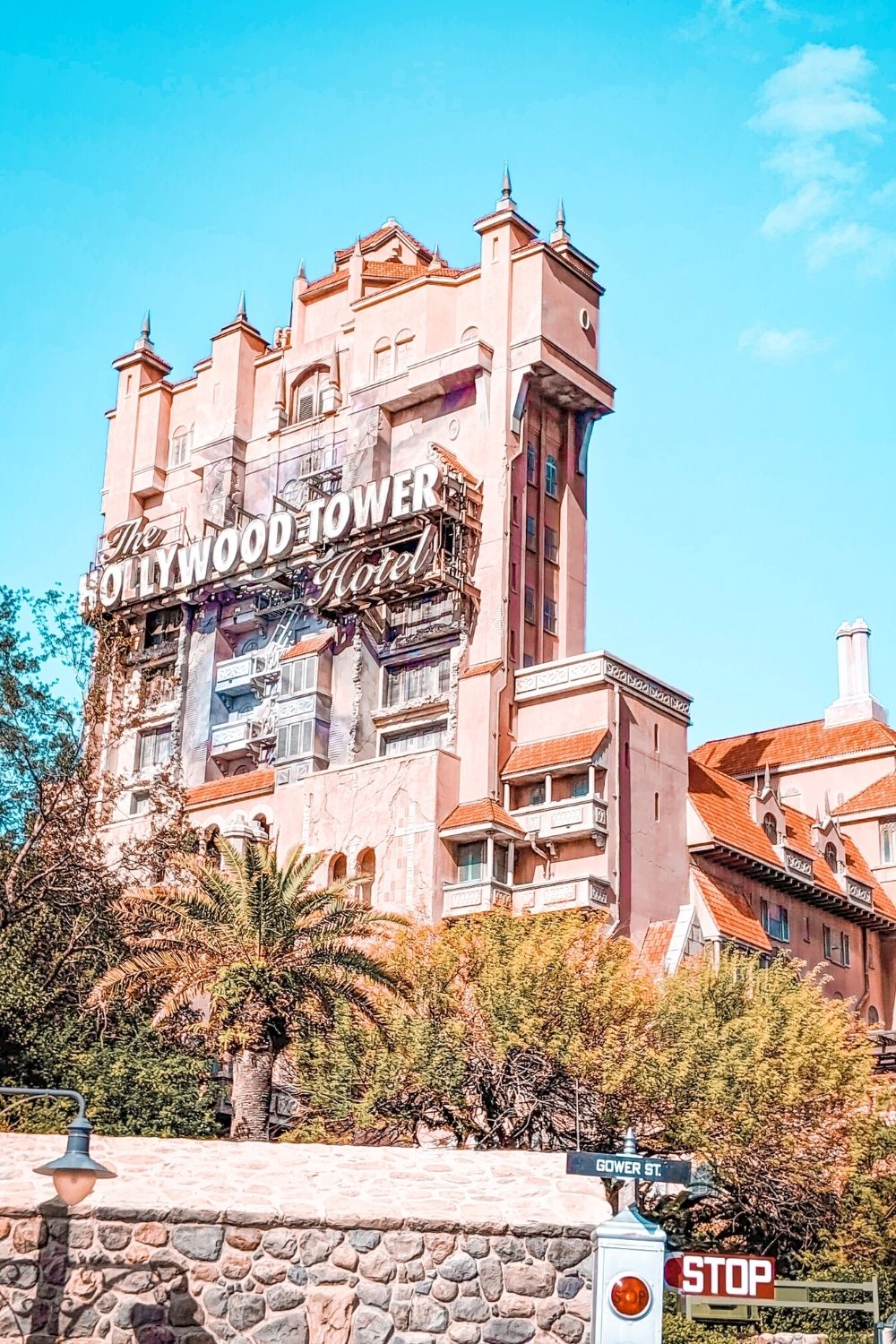 Hollywood Tower of Terror attraction at Disney's Hollywood Studios (formerly MGM studios)