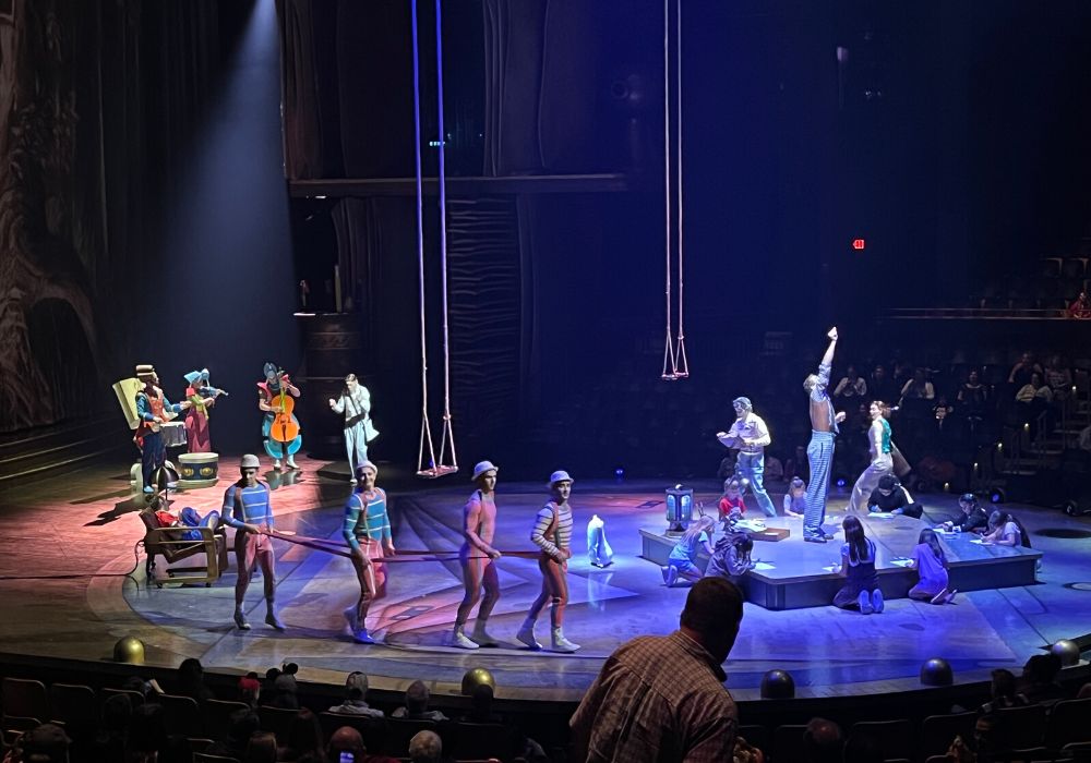 pre-show entertainment before Drawn to Life