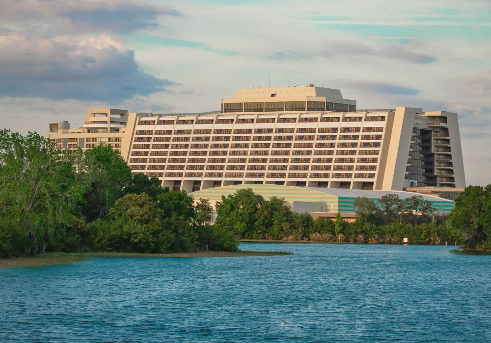 outside of Disney's Contemporary Resort
