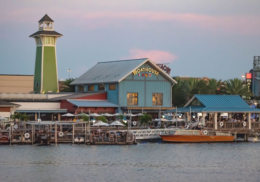 boathouse restaurant at disney springs