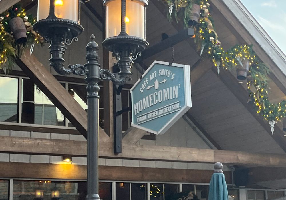 Chef Art Smith's Homecomin' restaurant, which serves breakfast/brunch at Disney Springs