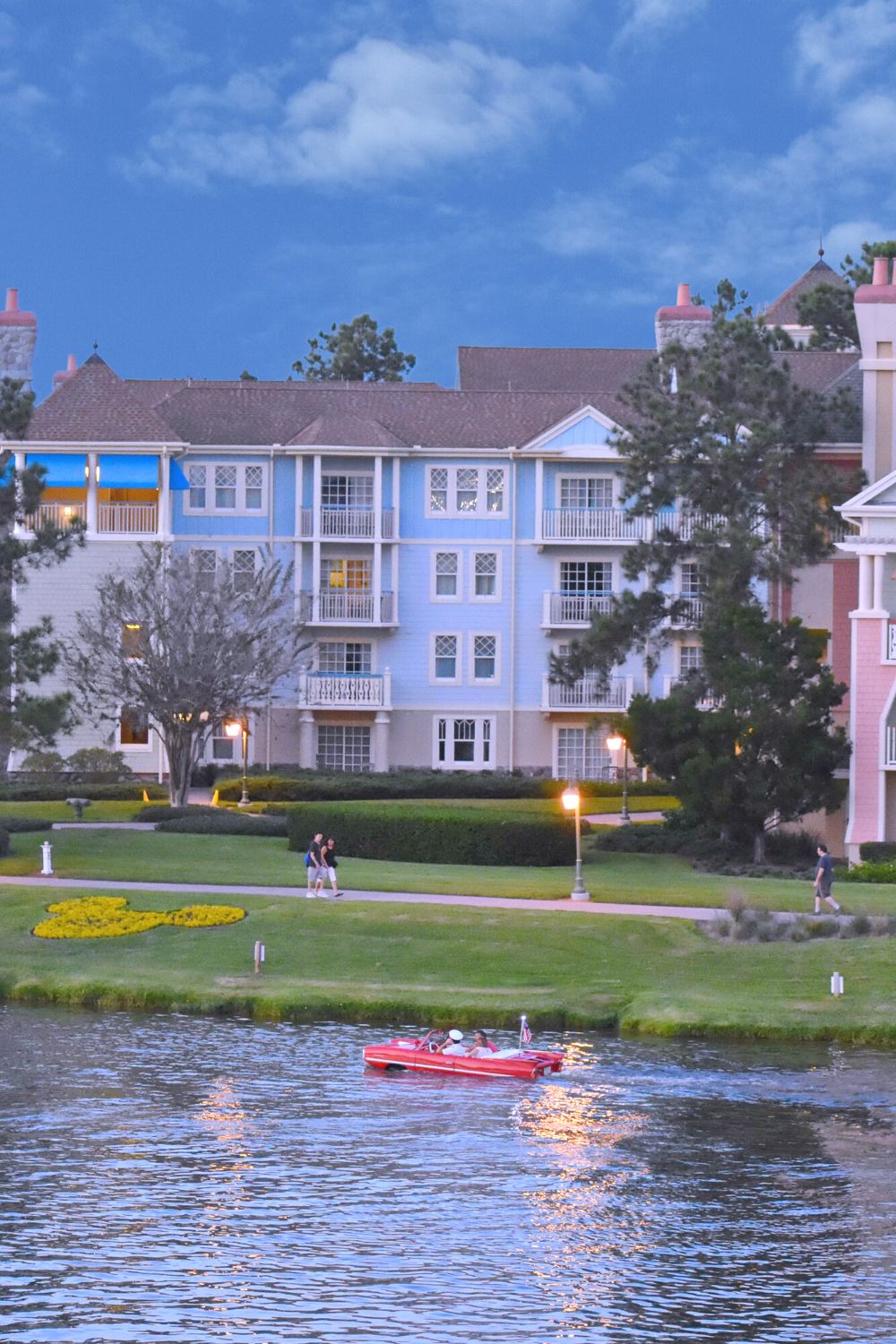 Saratoga Springs resort at Disney World, which hosts a spa where you can get a foot massage
