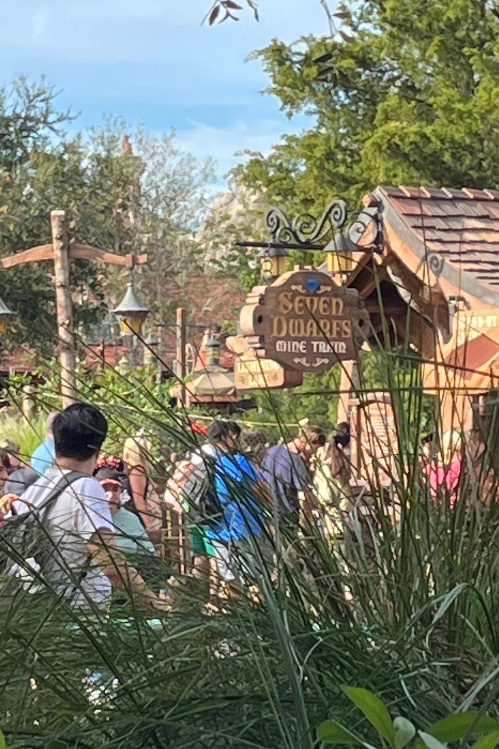 Seven Dwarfs Mine Train at Disney World's Magic Kingdom